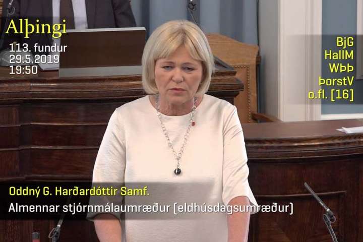 Oddný Harðardóttir gefur umhverfisstefnu ríkisstjórnar Katrínar Jakobsdóttur: „algjöra falleinkunn”