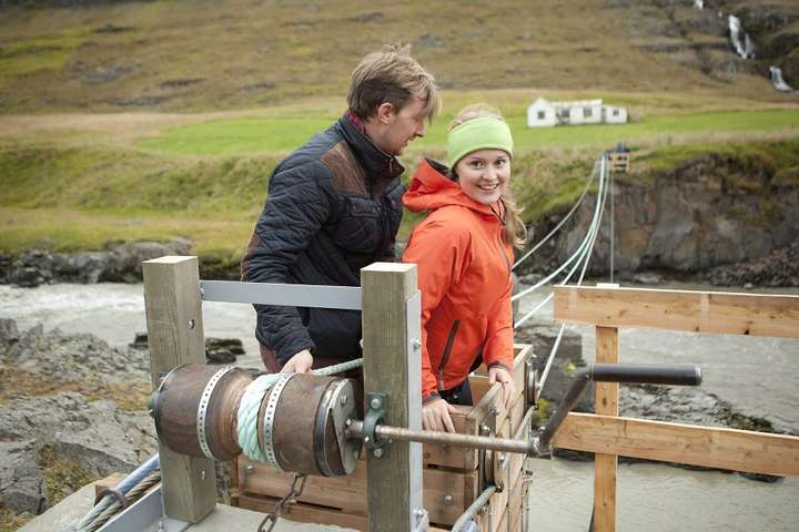 Gengið inn í fortíðina