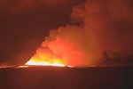 Grindavík rýmd og gos í rénum: Hrauntunga milli Sýlingafells og Stóra-Skógfells yfir Grindavíkurveg