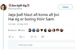 Afleit vika hjá Þóri Sæmundssyni