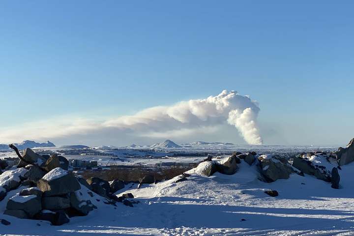 Hraun hefur flætt yfir heitavatnsæðina – Gripið til sparnaðaraðgerða