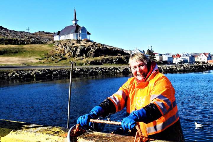 Rakel skipstjóri er sinn eigin herra: „Ég leit alltaf upp til þeirra sem gátu verið og voru á sjó“