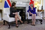 Katrín Jakobsdóttir og Theresa May funduðu um Brexit og kynbundið ofbeldi
