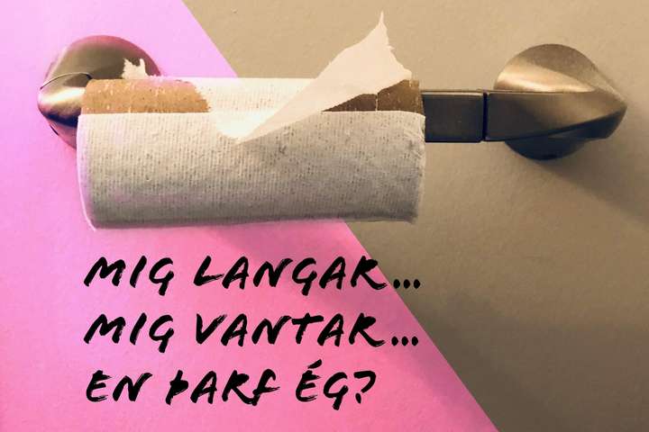 Mig langar … Mig vantar … En þarf ég?