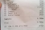 Rukkuð fyrir það sem þau borðuðu ekki