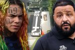 DJ Khaled og 6ix9ine fengu báðir óhugnanlegar líkkistur sendar heim til sín: „RIP Drake“