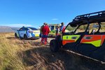 Björgunarsveitir sóttu slasaðan smala í Borgarbyggð
