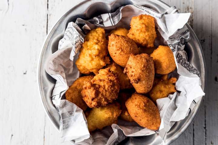 Maísbollur – hush puppies