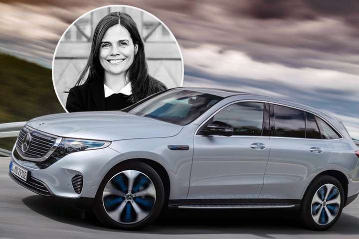 Katrín fær rafknúinn Benz-jeppa í næsta mánuði