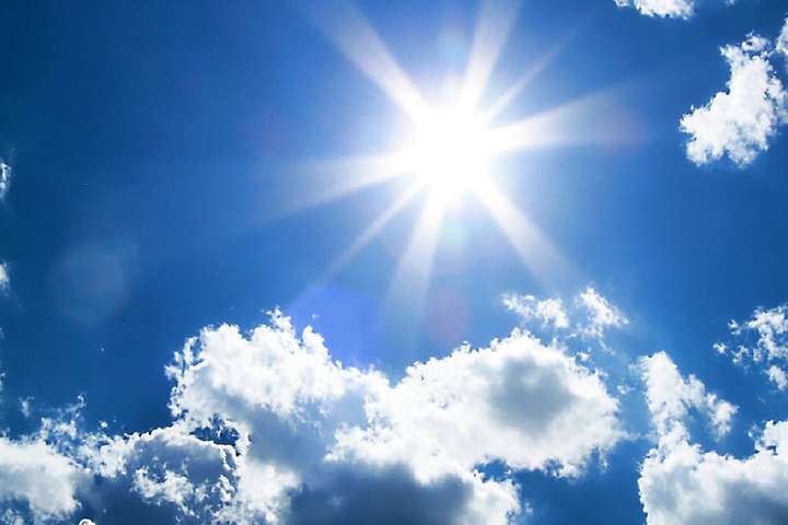 Sólin lætur sjá sig