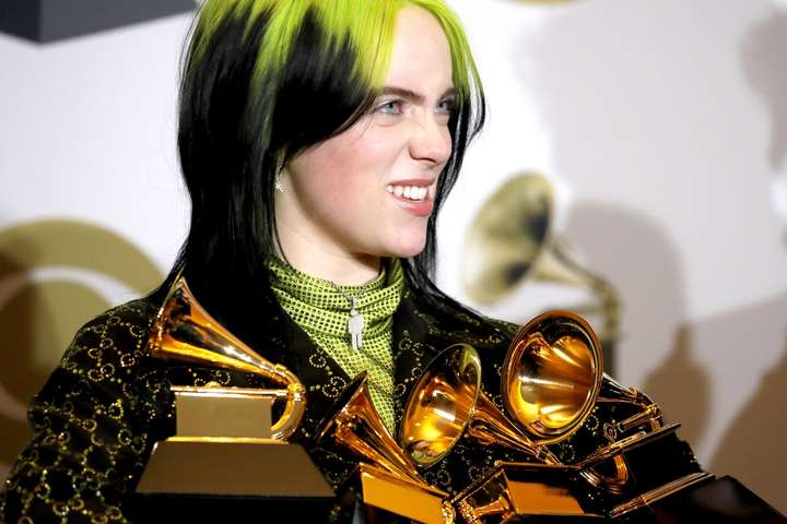 Billie Eilish hlaðin verðlaunum á Grammy